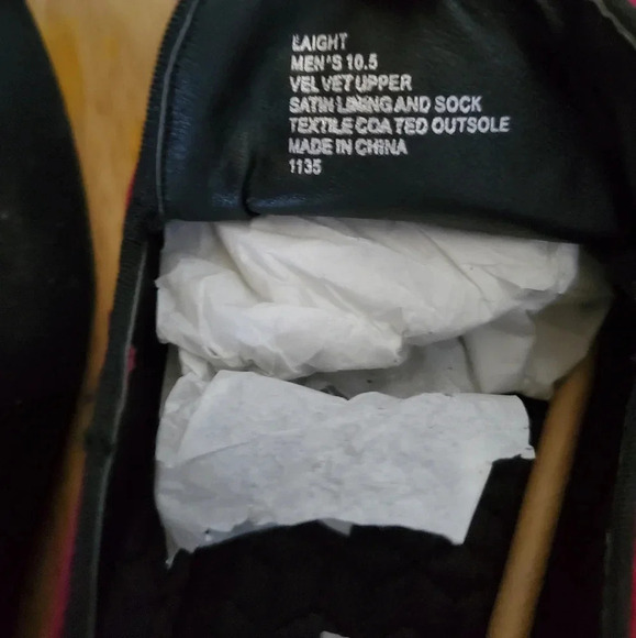 Steve Madden "Laight" Burgundy Velvet Loafers - Picture 7 of 8